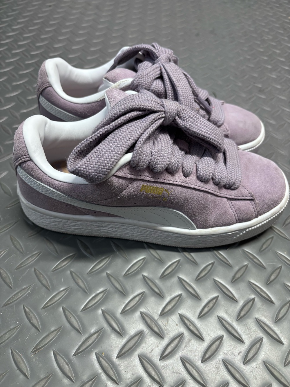 Suede XL Lace Up Sneakers